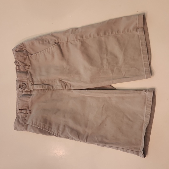 Nautica School Uniform Khaki Tan Adjustable Waist Shorts Size 10 - Picture 1 of 5